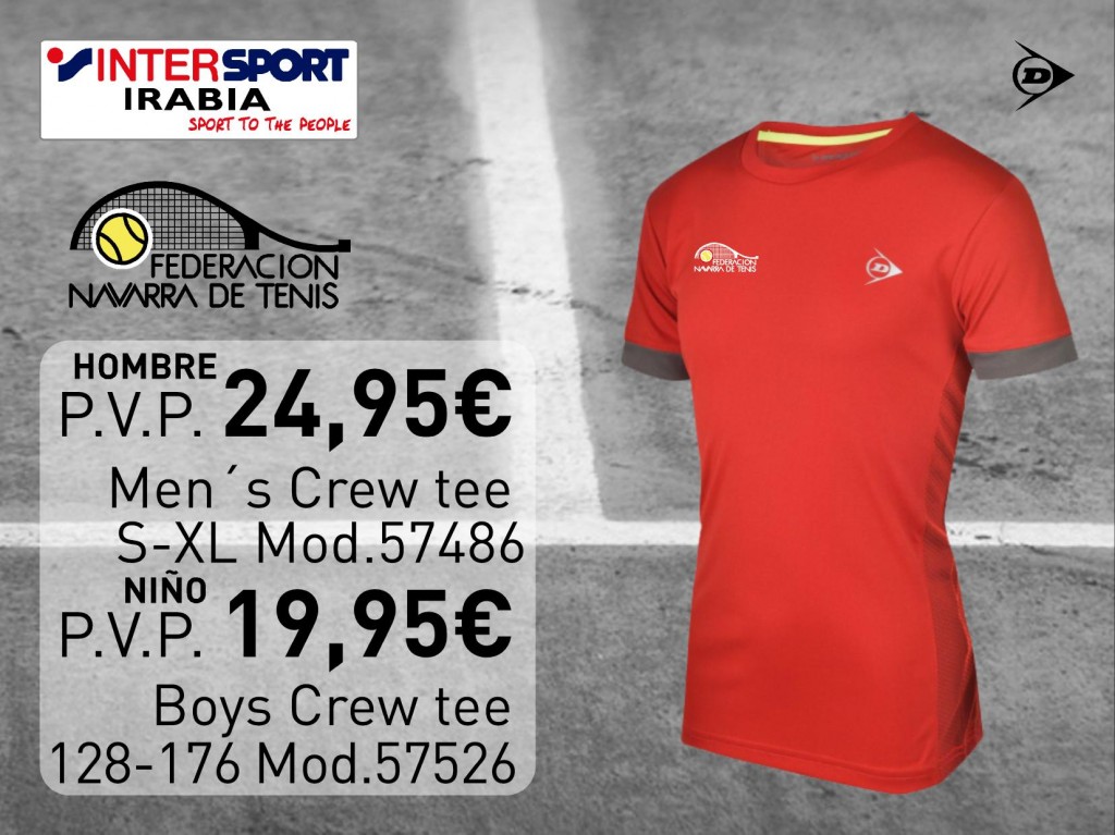 Ropa Federación Navarra de Tenis